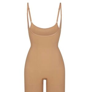 Skims sheer sculpt open bust bodysuit